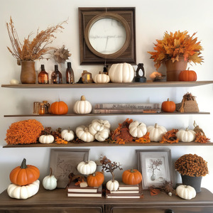 Fall Shelf Decor