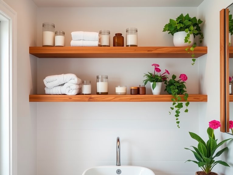 accessible open shelving design