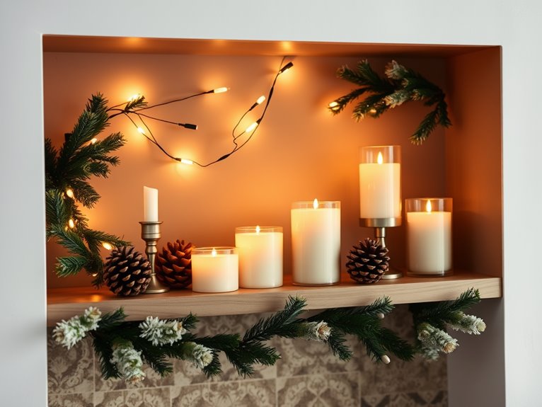 add decorative string lights