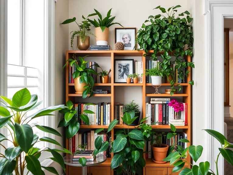 add greenery to space