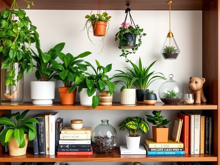 add plants for greenery