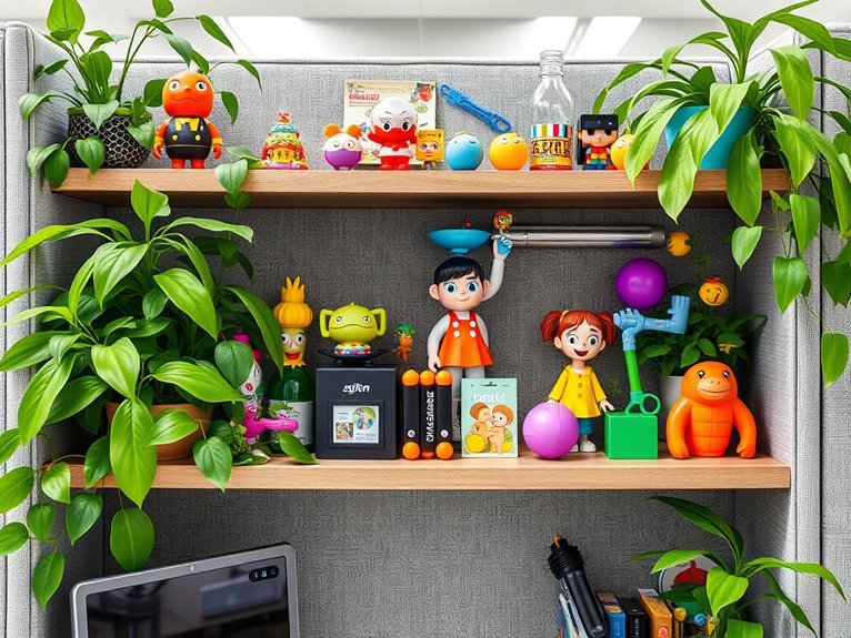 add playful desk accessories