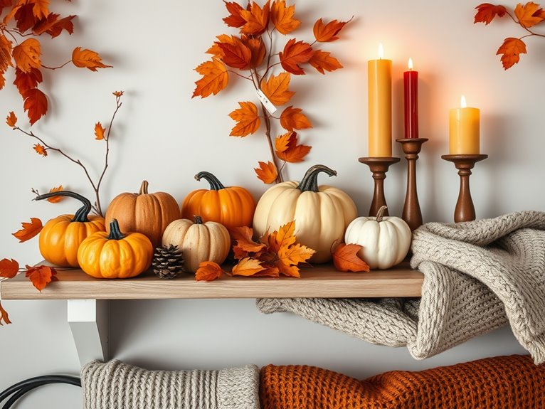 autumn themed home decor ideas