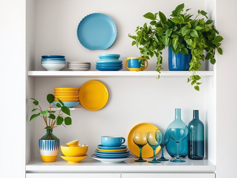 bold colorful design elements