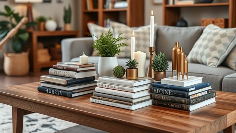 books and decor organization tips
