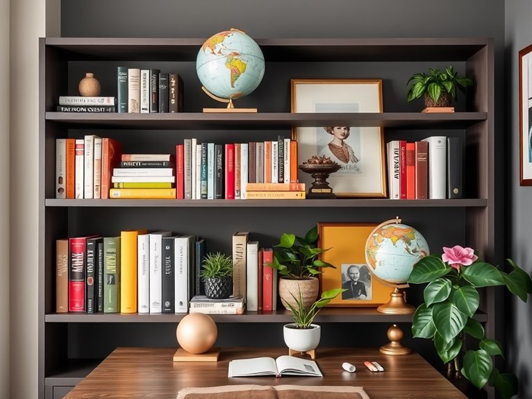 books and decor synergy