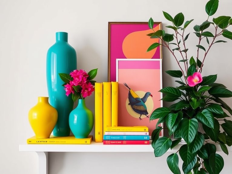 bright and lively hues