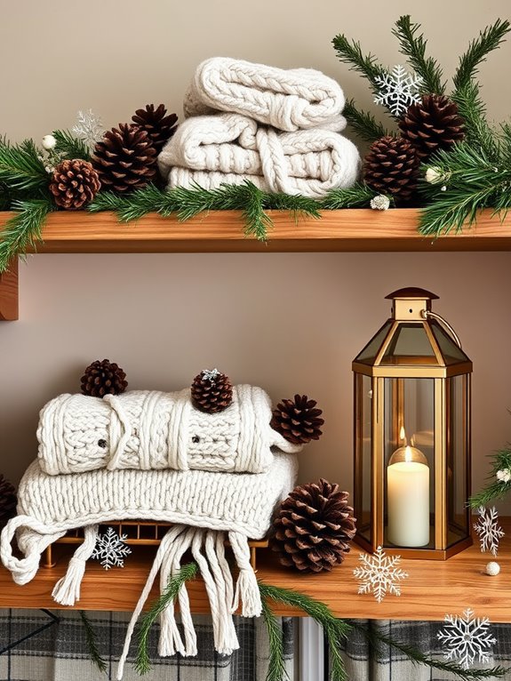 budget friendly winter decor