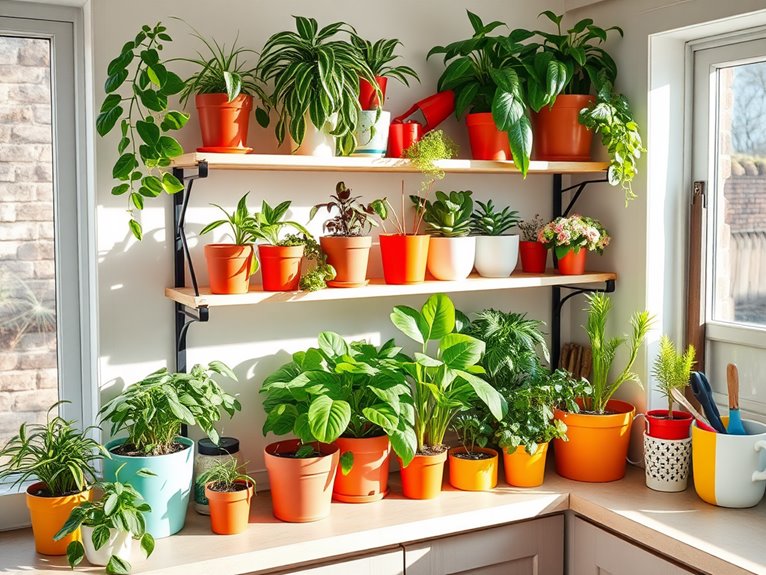 caring for kitchen plants