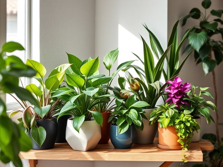 caring for shelf plants