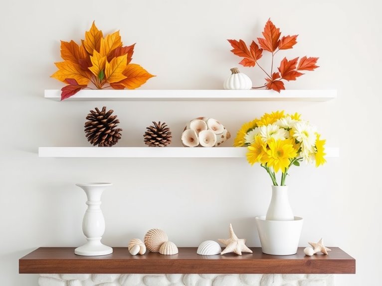 change holiday decorations regularly