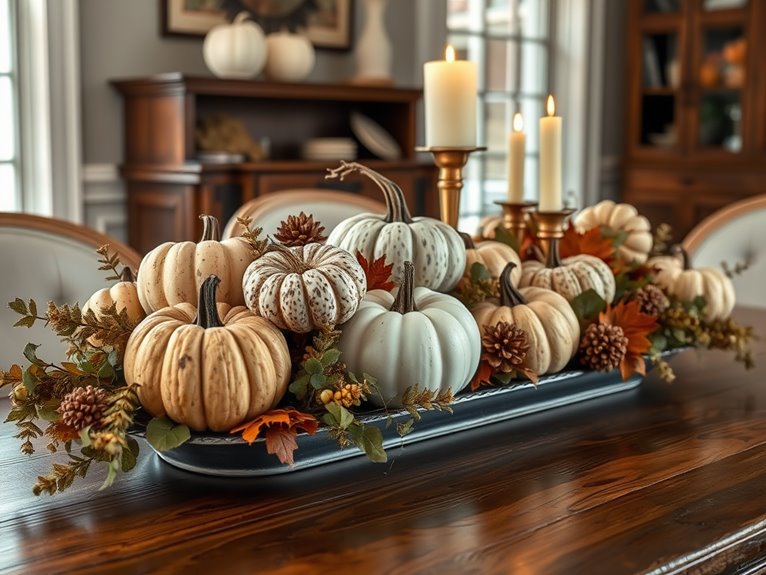 charming autumn decor centerpiece