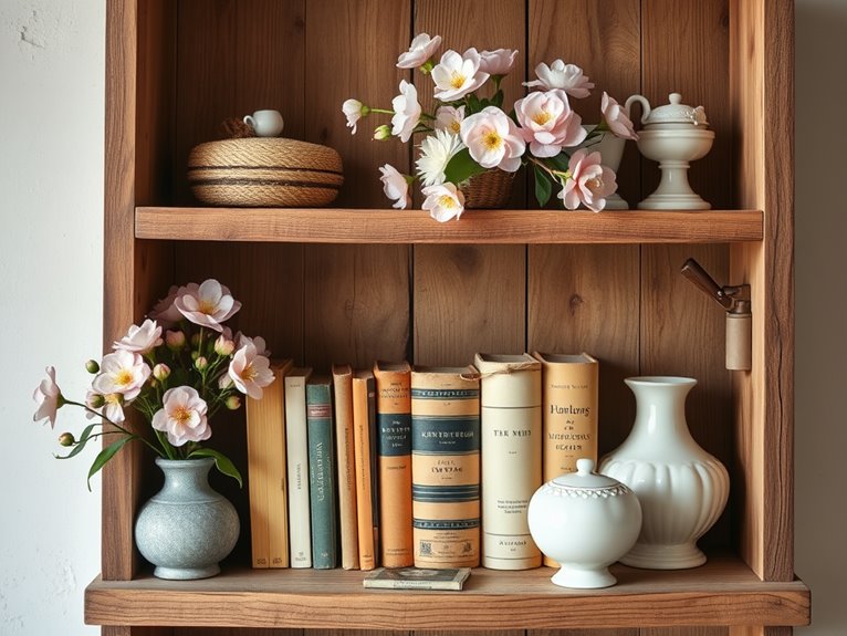 charming vintage book collection