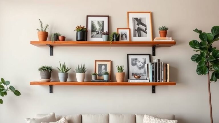 chic wall shelf inspiration
