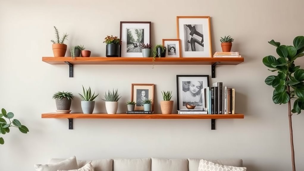 chic wall shelf inspiration