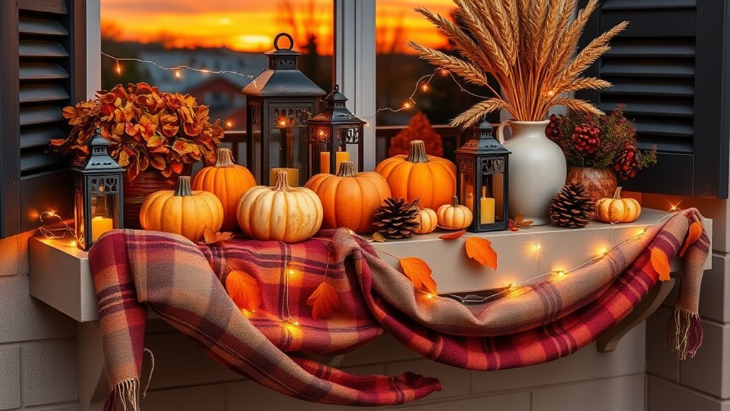 choosing fall balcony decor