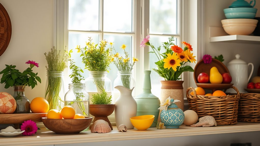 choosing summer kitchen decor