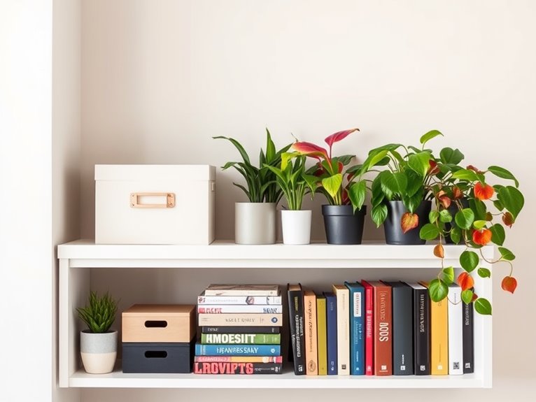 clutter free storage enhances efficiency