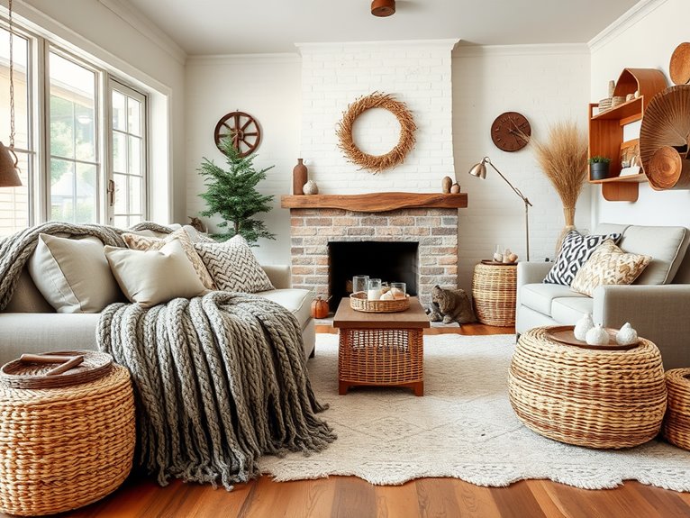 combine organic elements creatively