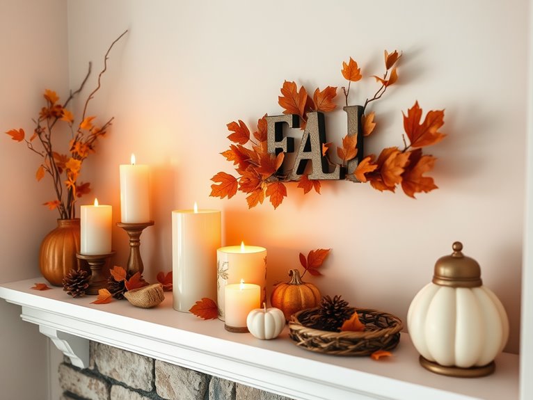 cozy ambiance with candles