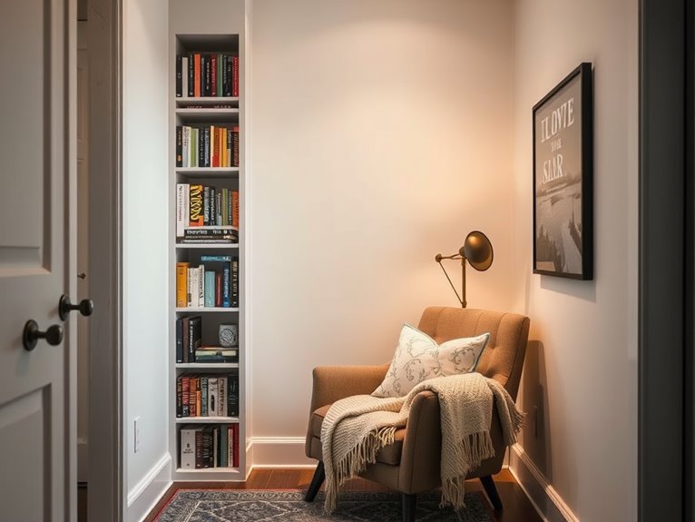 cozy corner for reading
