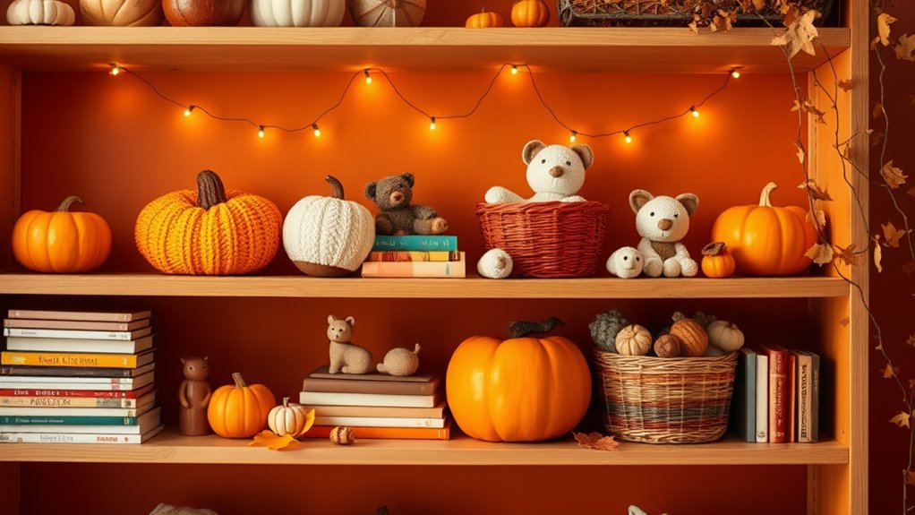 cozy fall playroom decor