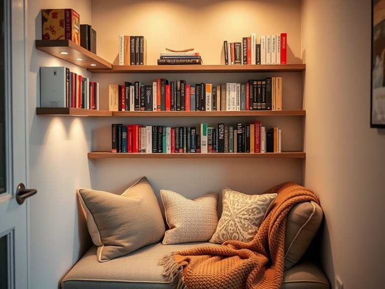 cozy nook for reading