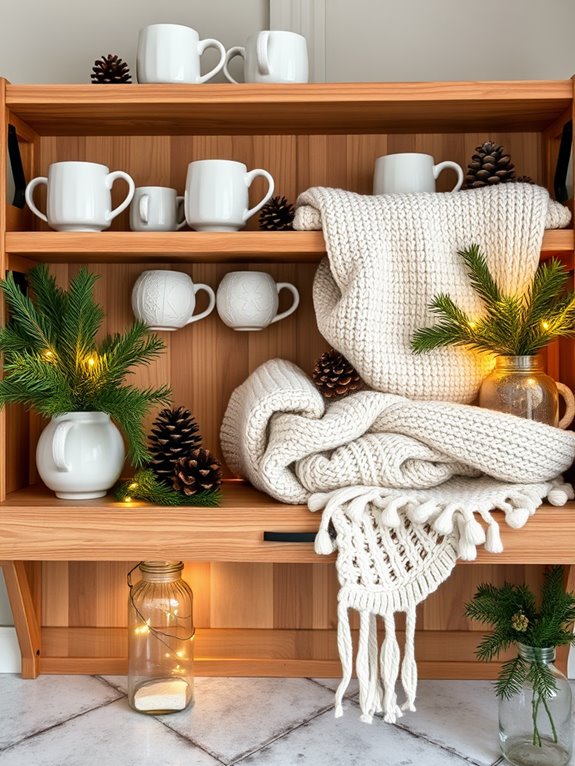 cozy seasonal home accents