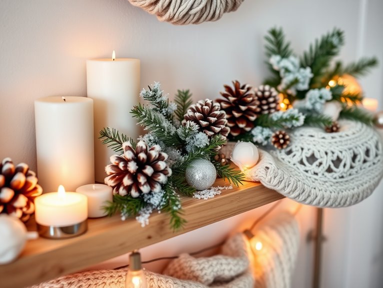 cozy winter home accents