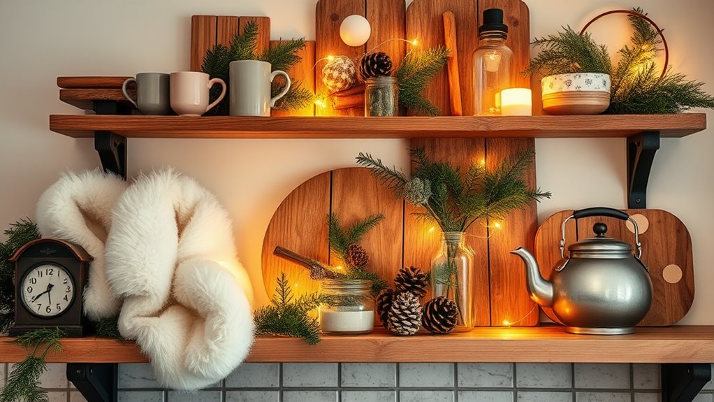 cozy winter kitchen decor