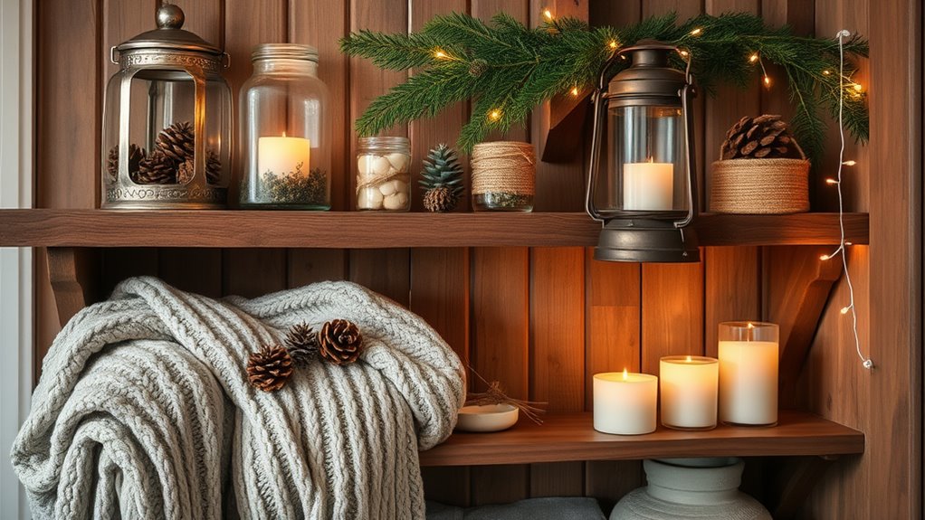 cozy winter utility decor ideas