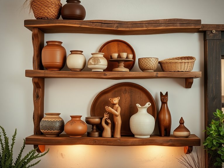 crafted unique decorative items