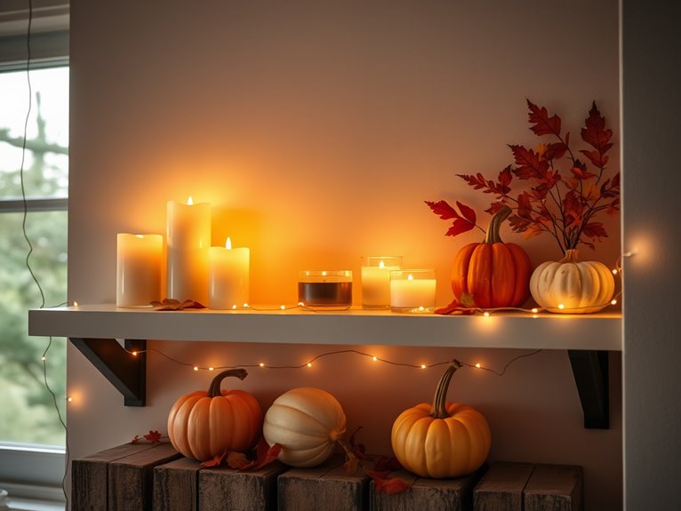 create cozy ambiance lighting