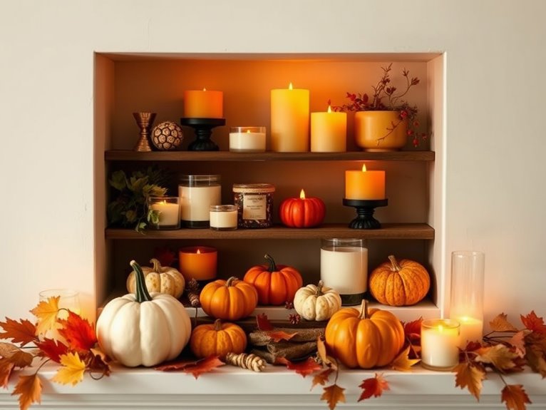 create warm candlelight atmosphere