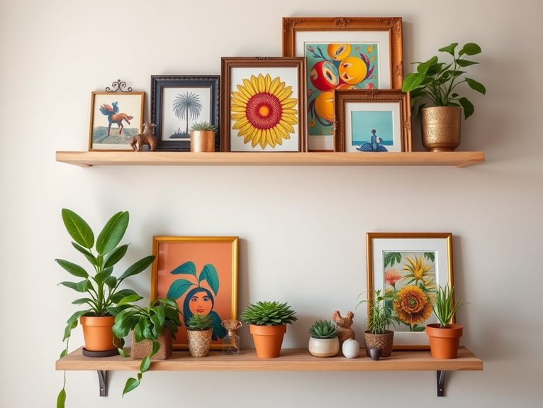 creative artwork presentation frames