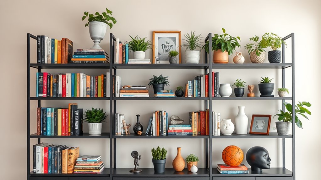 creative bookcase decor ideas