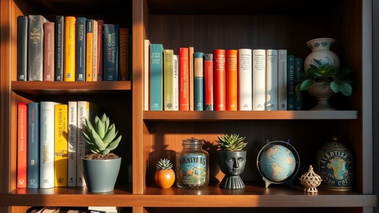 creative bookshelf decor ideas