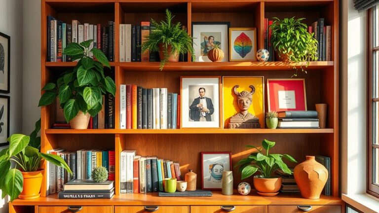 creative bookshelf decor ideas