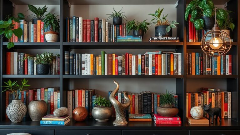 creative bookshelf decoration ideas