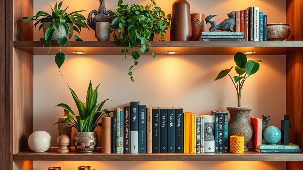 creative bookshelf decoration ideas