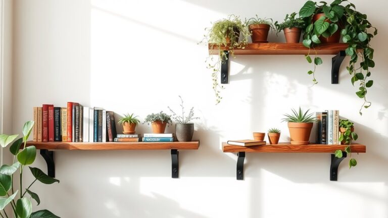 creative diy wall shelves