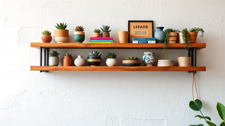 creative home wall shelves