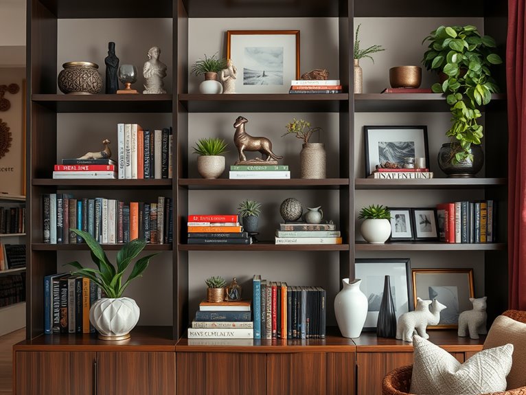 creative shelf layering techniques