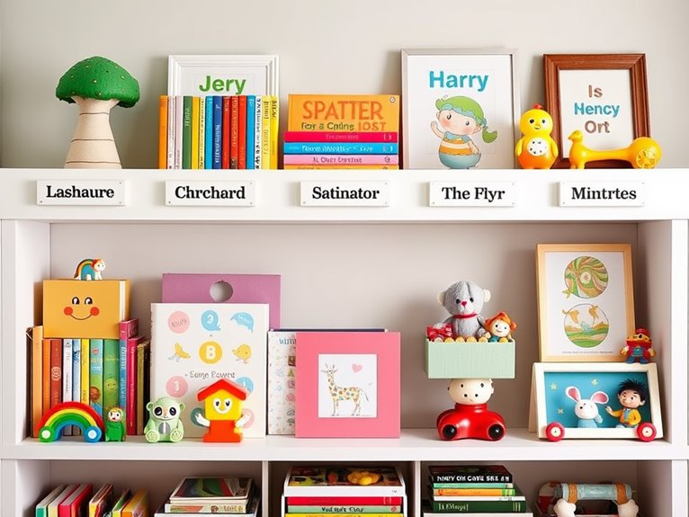 custom kids shelf designs