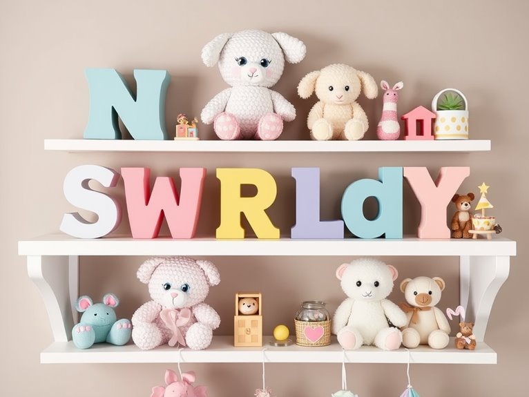 customizable name wall art