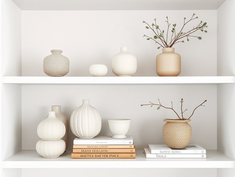 decorate with layered items