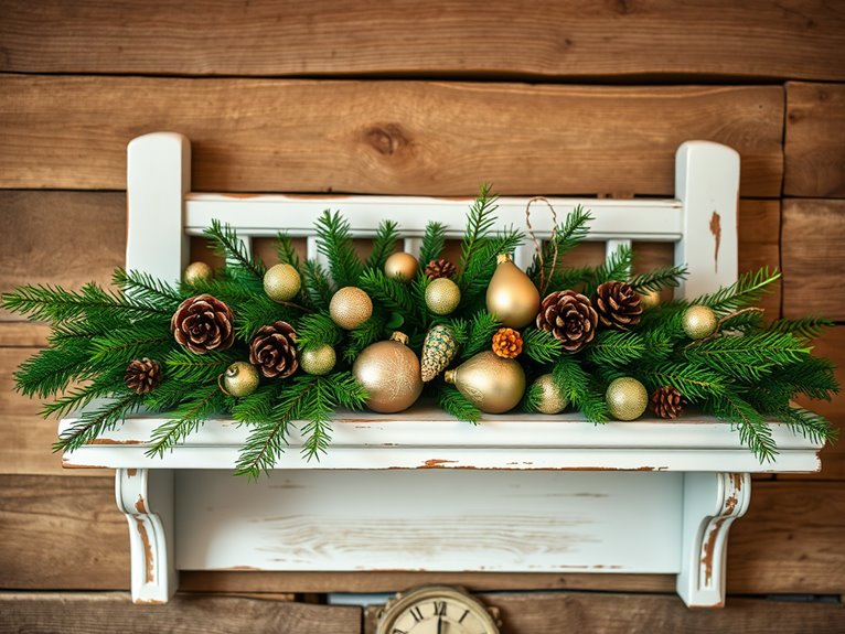 decorate with seasonal plants
