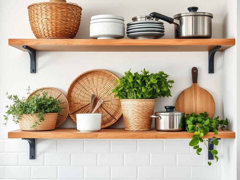 decorative basket organization ideas