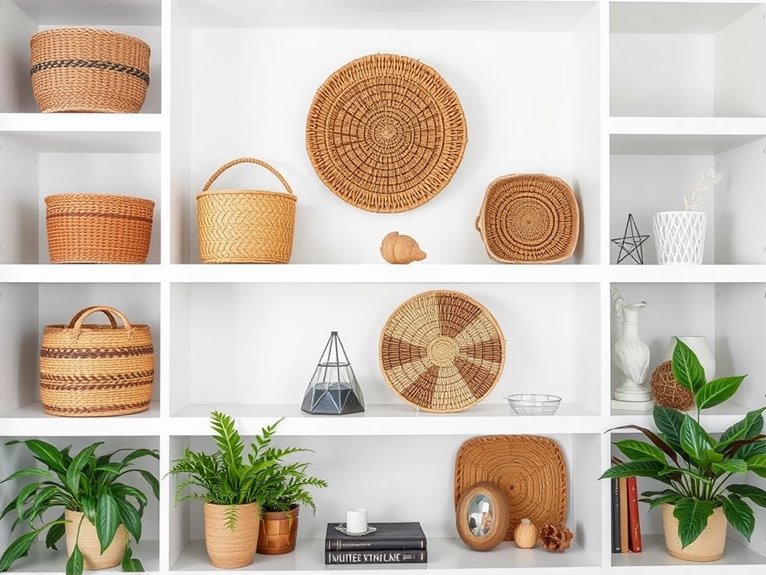 decorative basket organization tips
