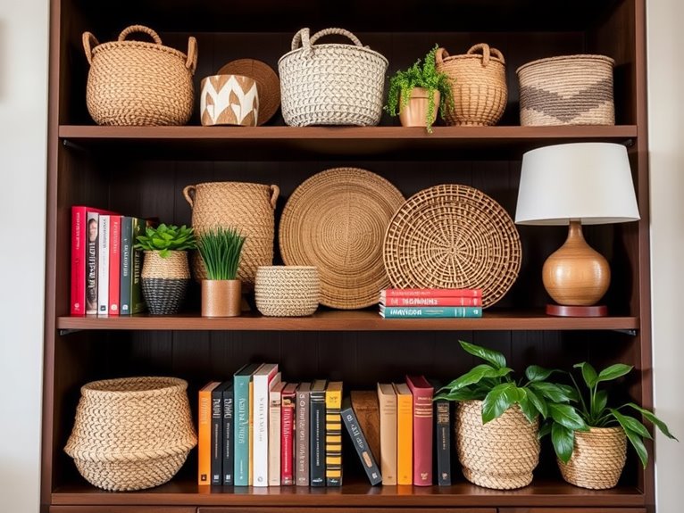 decorative baskets for organization